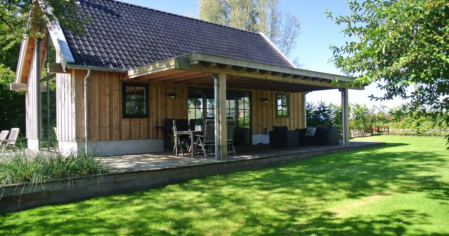 Houten Woningaanbouw Of Uitbouw Kopen Landelijke Bouwstijl